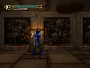 Mortal Kombat Mythologies - Sub-Zero (USA) screen shot game playing